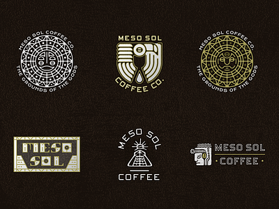 Meso Sol ancient aztec brew coffee gods gold grounds incan mayan meso sol sun