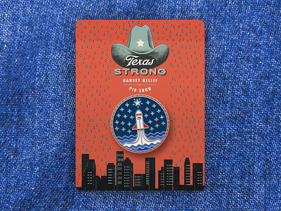 Texas Strong Pin Show - Rise Above Harvey