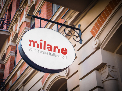 milano sign brand brand design brand identity branding grey logo logo design logodesign logos logotype