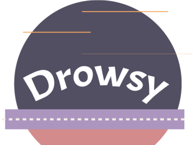 Logo Drowsy adobe adobeillustrator design illustrator logo logo design logodesign pinky purple