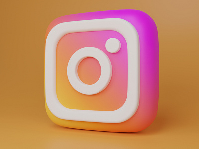 instagram 3d app branding design graphic design icon illustration illustrator logo ui