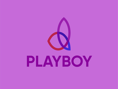 PLAYBOY Line app branding design graphic design icon illustration illustrator logo minimal vector