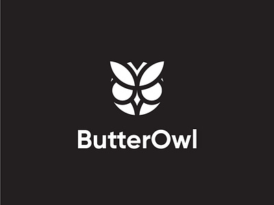 ButterOwl app branding design graphic design icon illustration illustrator logo minimal vector