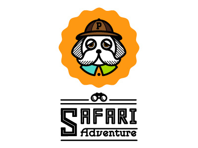 Paisley Pugmire Safari Adventure Camp adventure binoculars mustache safari