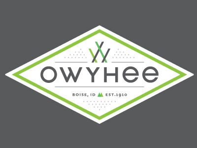 Owyhee Logo Concept 2 events hotel logo