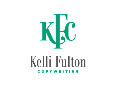 Kfc 3 copywriting logo monogram