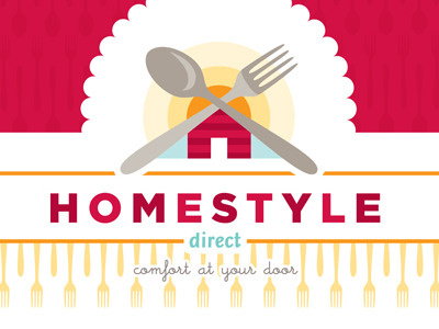 Homestyle Direct packaging/logo comfort food homestyle logo packaging