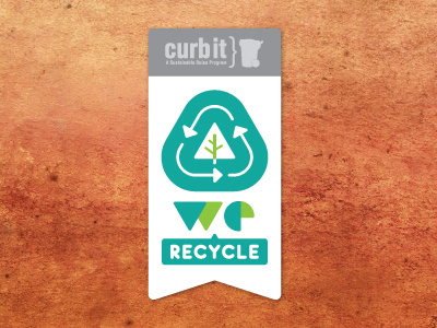 Recycle Boise Window Cling