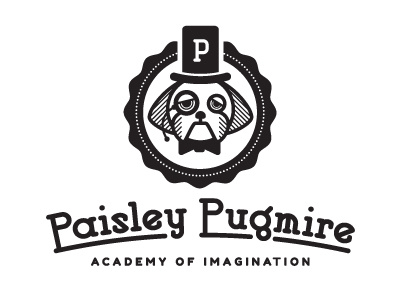 Paisley Pugmire logo 2 academy bowtie dog imagination paisley shitzu top hat