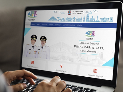 Manado City Branding Implementation (Website)