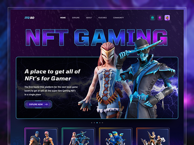 NFTs Gaming ~ Marketplace