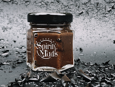 Spirit Muds branding design hot sauce illustration logo