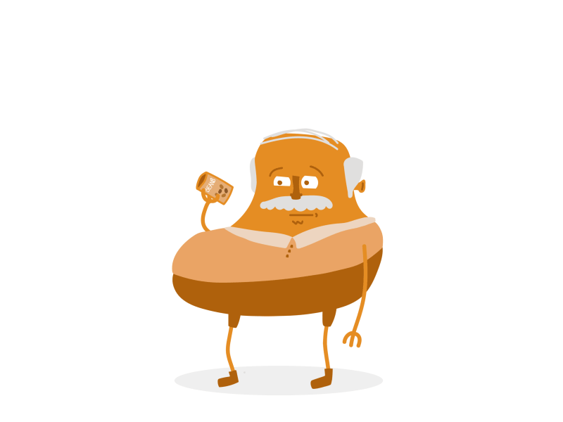 Harold Spills the Beans by popesaintvictor on Dribbble
