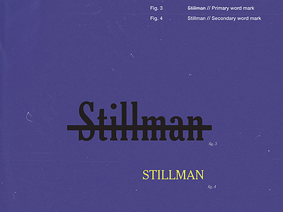 Stillman word mark