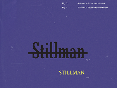 Stillman word mark