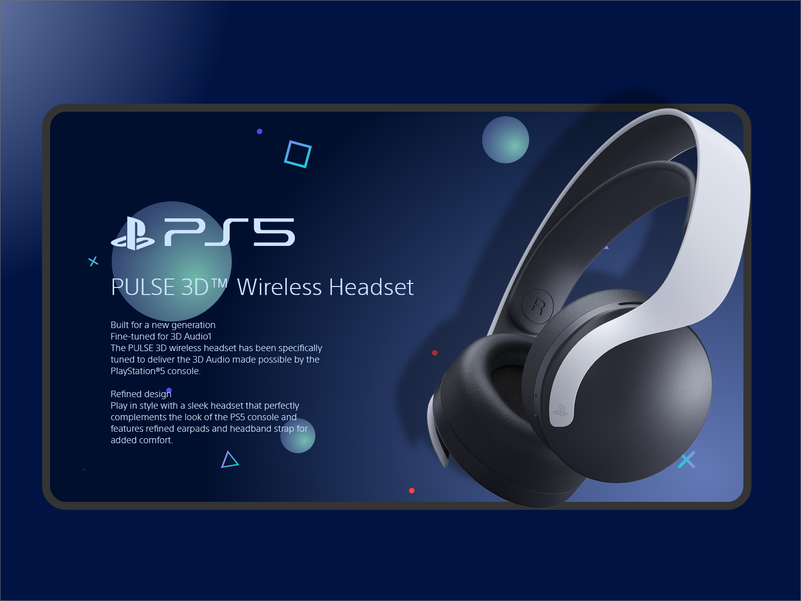 Sony pulse 3d описание