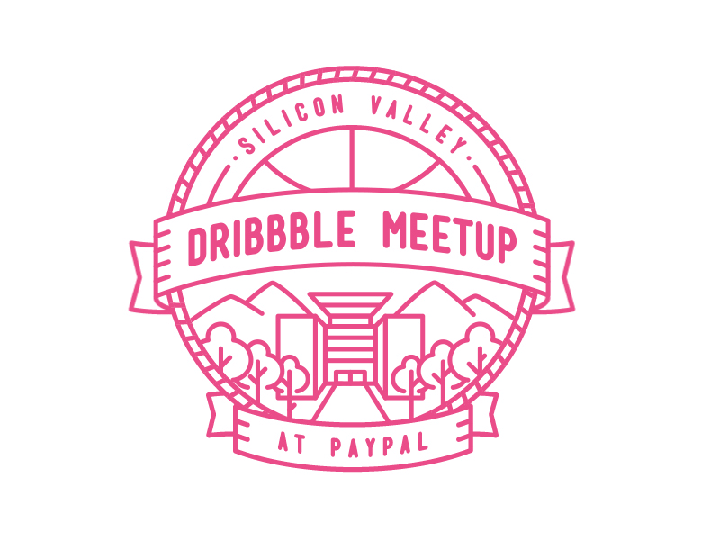 Silicon Valley Dribbble Meetup Animation animation gif illustration paypal san jose silicon valley