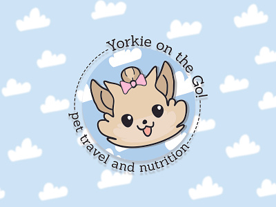 Yorkie On The Go Logo