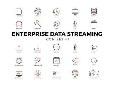 Enterprise Data Icons Set #1