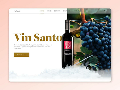 Winery design designer figma motion ui ux web webdesign