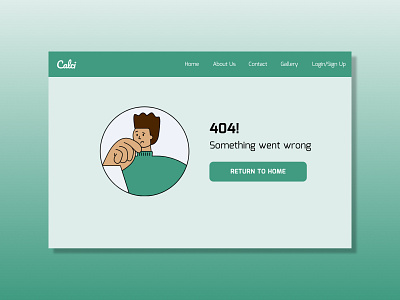 100 days of UI: 404 Page 100 days of ui 404 page design ui ux web design webpage website