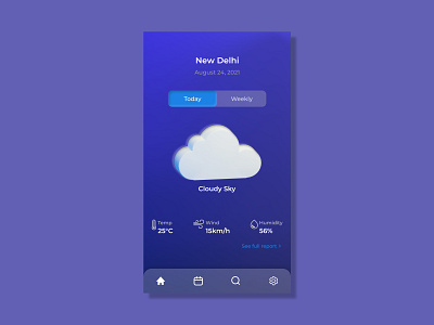 100 Days of UI: Weather