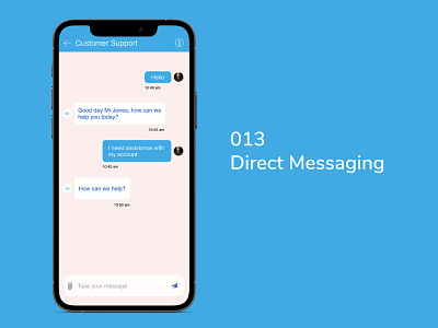 013 Direct Messaging 013 dailyui dailyuichallenge design direct messaging directmessage directmessaging ui ux