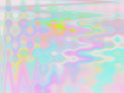 Iridescent Abstract abstract colorful dots futuristic halftone hologram holographic iridescence iridescent multicolored neon pastel photoshop psychedelic ripples trippy wavy