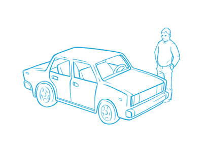 Illustraton car illustration