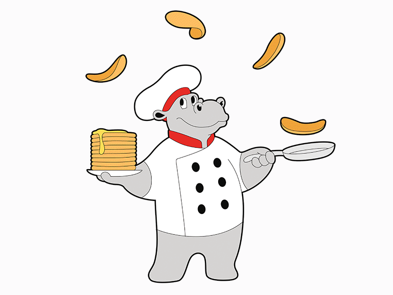 Mascot Illustration hippo illustration mascot vector