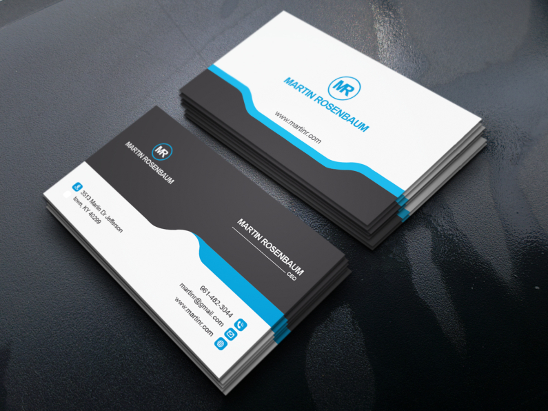 Business card by Fast Designs on Dribbble