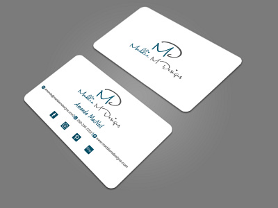 Creative and professional business card design