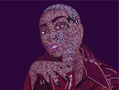 Tati Gabrielle illustration typography