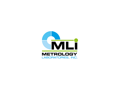 MLI logo design flat logo vector