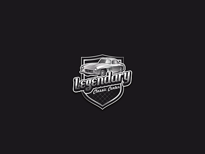 legendary logo design logo vector