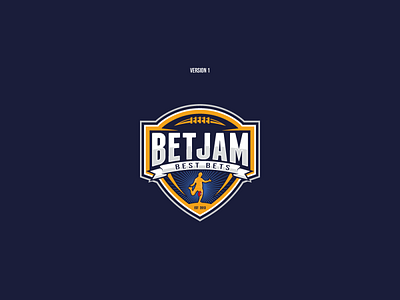 betjam logo design design logo vector