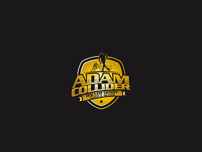 adam collider logo design design logo vector