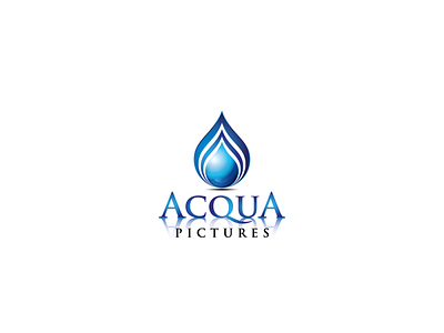 acqua pictures design logo vector