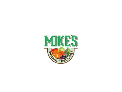 Mike's Organic Delivery logo proyect