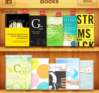Book app: books app book bookmark bookself ios iphone new read reader wishlist
