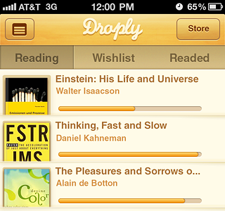 Book List app bar book ios iphone read reader