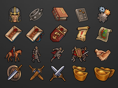 Game Interface Icons