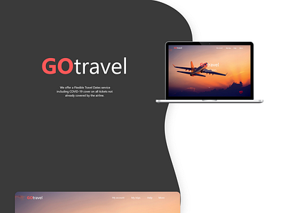 GOtravel Traveling around the world app design ui ux web