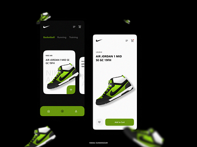 Nike app design app branding design graphic design illustration logo ui uidesign ux web webdesign