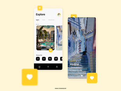 TRAVEL app design