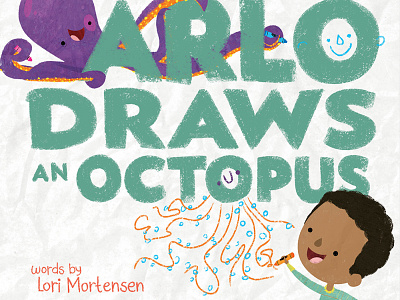 Arlo Draws an Octopus 🐙 🖍 Cover Reveal!