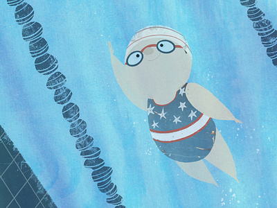 Little Olympian Swimmer