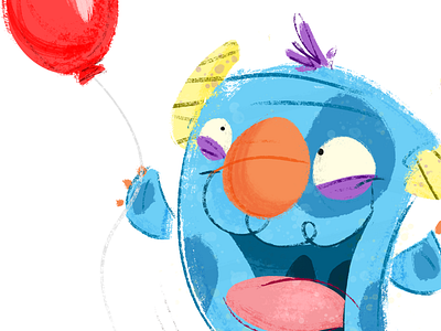 Monster Monday adobe balloon character design creative cloud monday monster