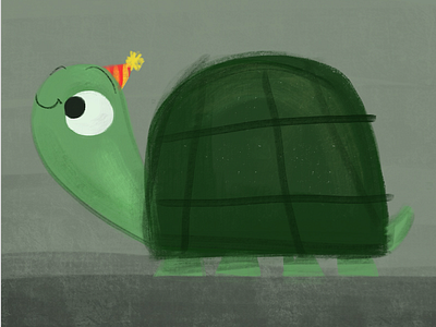 World Turtle Day childrens book illustration kidlitart procreate turtle