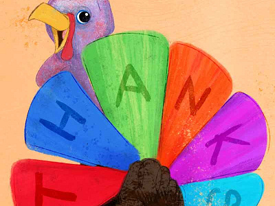 (Thanks)giving childrens books illustration kidlitart thanksgiving